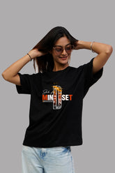 MIND SET Women Oversized T-Shirt